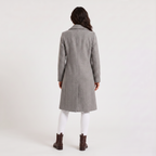 Women's Tailored Double Breasted Long Coat