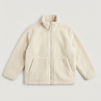 Women's Teddy Fleece High Collar Jacket