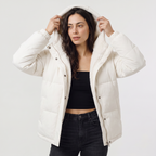 Women's Sherpa Lined Quilted Puffer Jacket