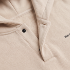 Women's Oversized V Neck Hooded Jumper