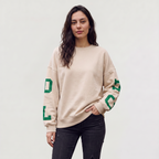 Women's Oversized Varsity Sweatshirt