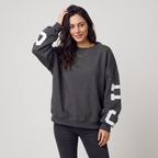 Women's Oversized Varsity Sweatshirt