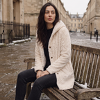 Women's Longline Teddy Hooded Cardigan