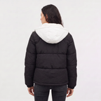 Women's Sherpa Lined Quilted Puffer Jacket