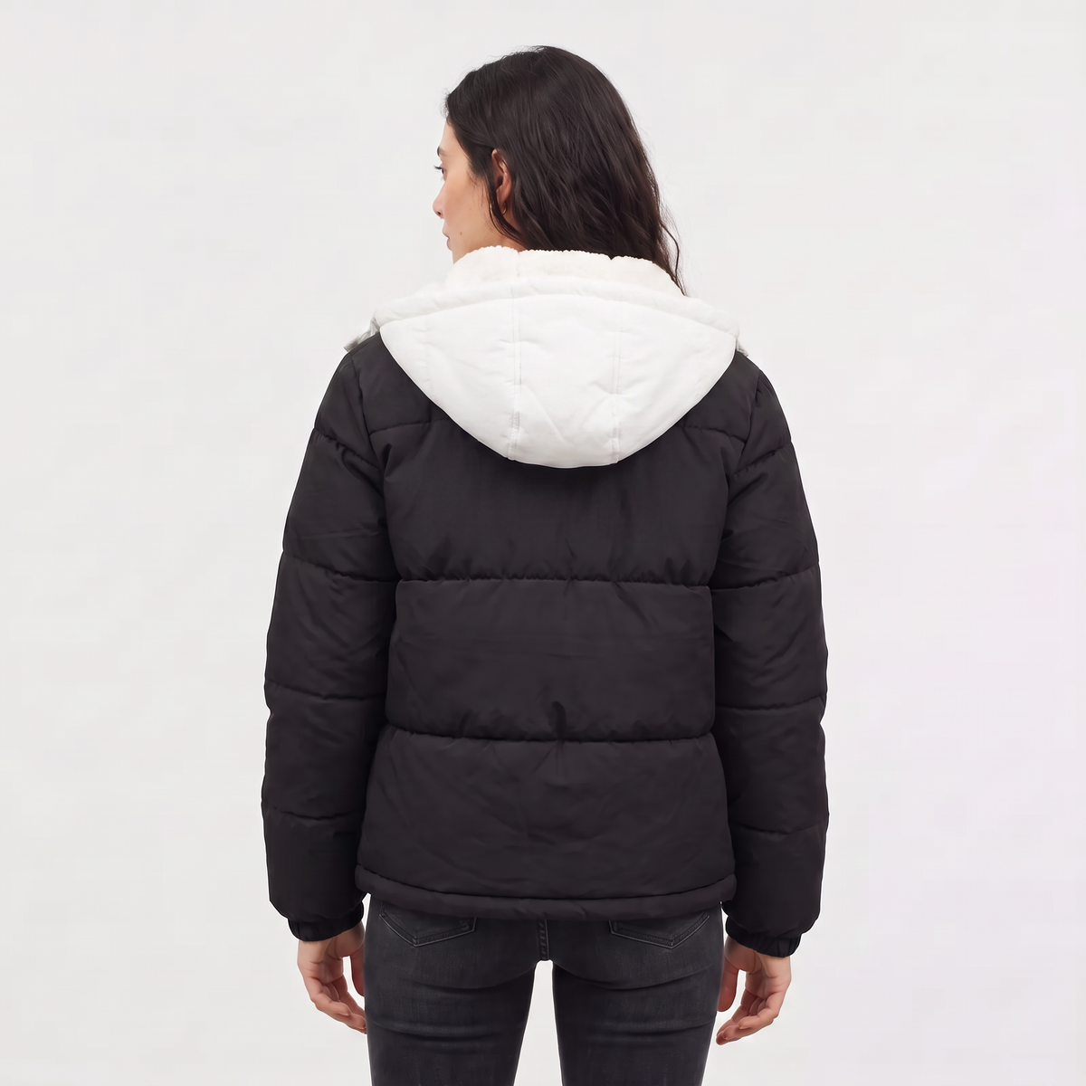 Women's Sherpa Lined Quilted Puffer Jacket