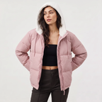 Women's Sherpa Lined Quilted Puffer Jacket