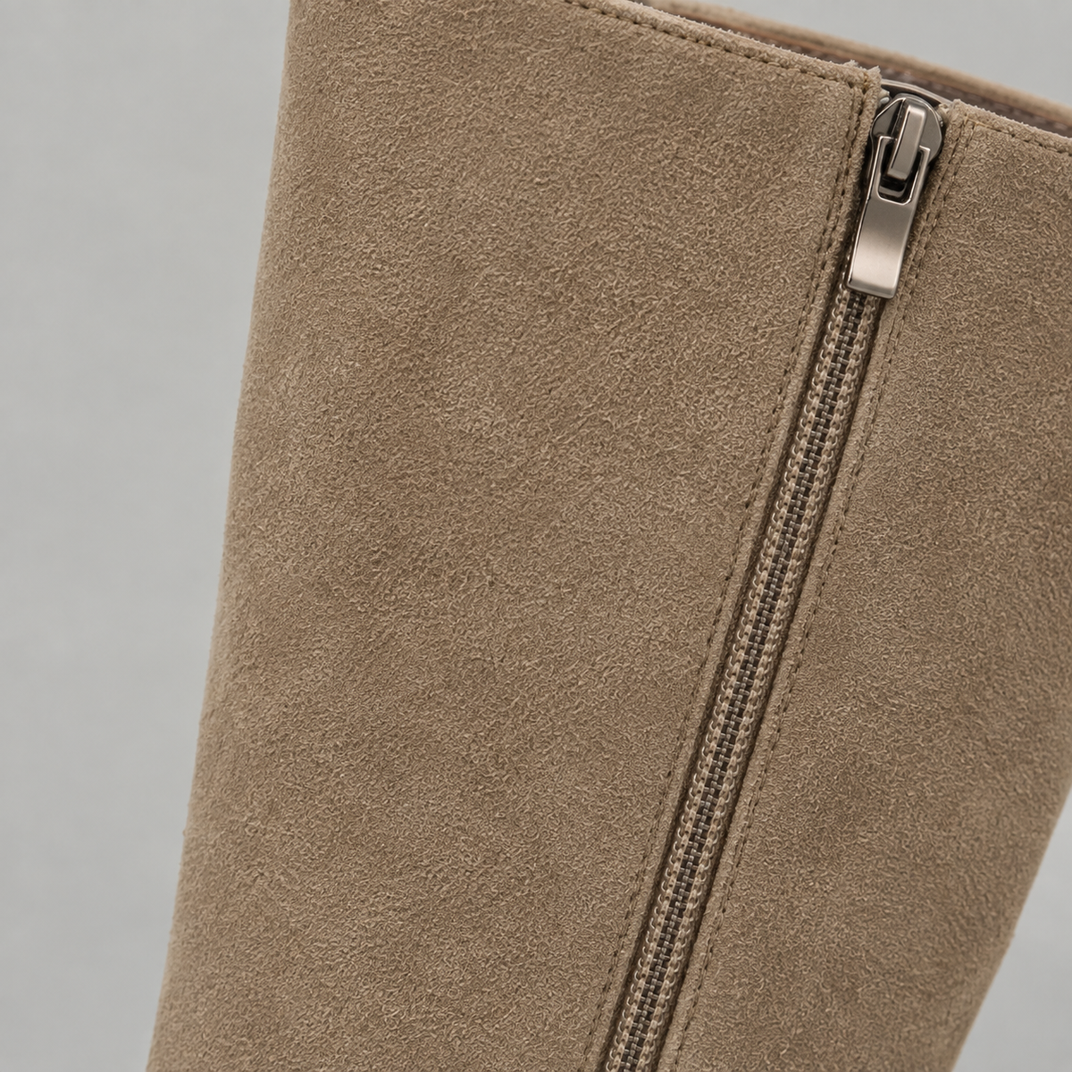 Women's Pointed Toe Knee-High Boots with Block Heel