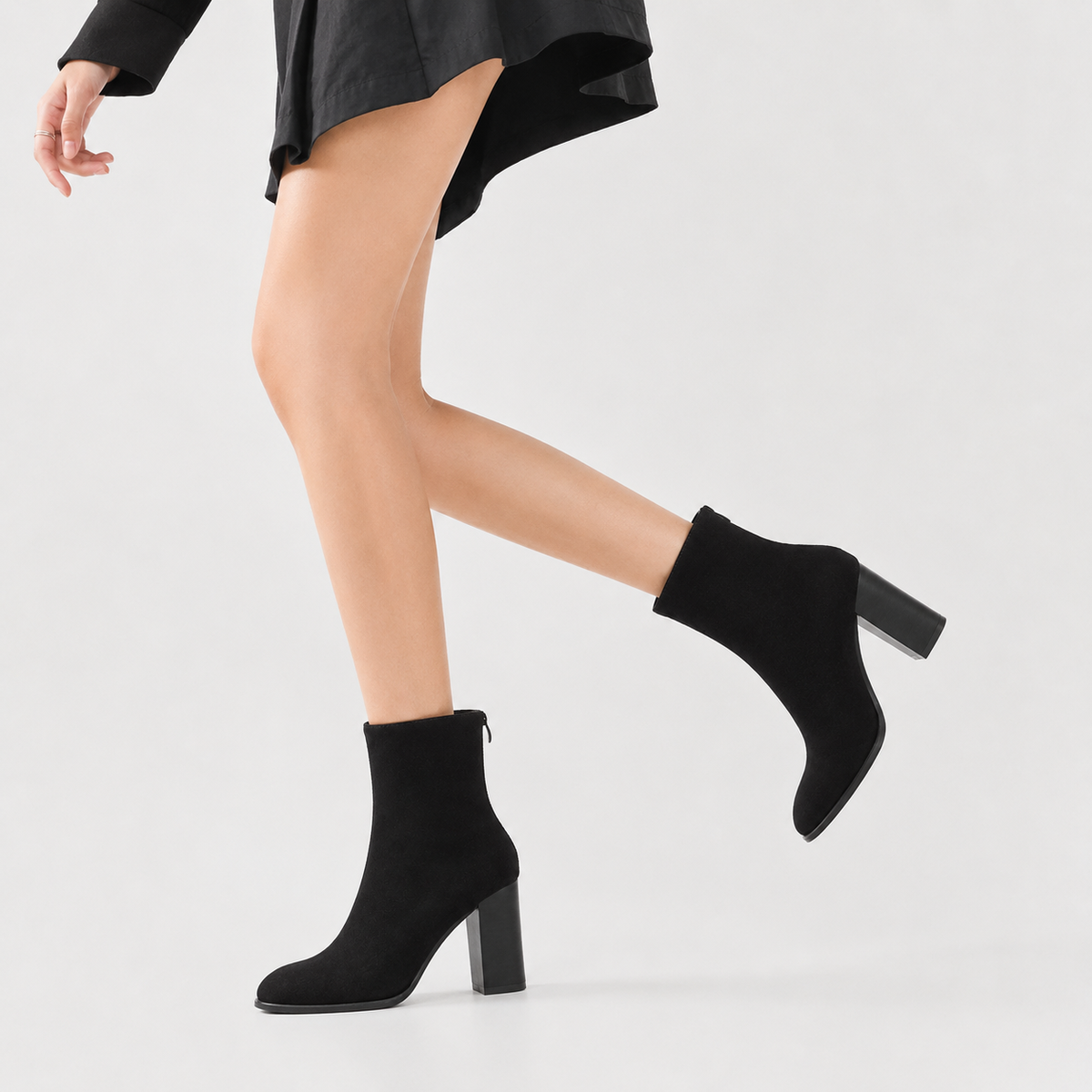 Women's Pointed Toe Mid-Calf Boots