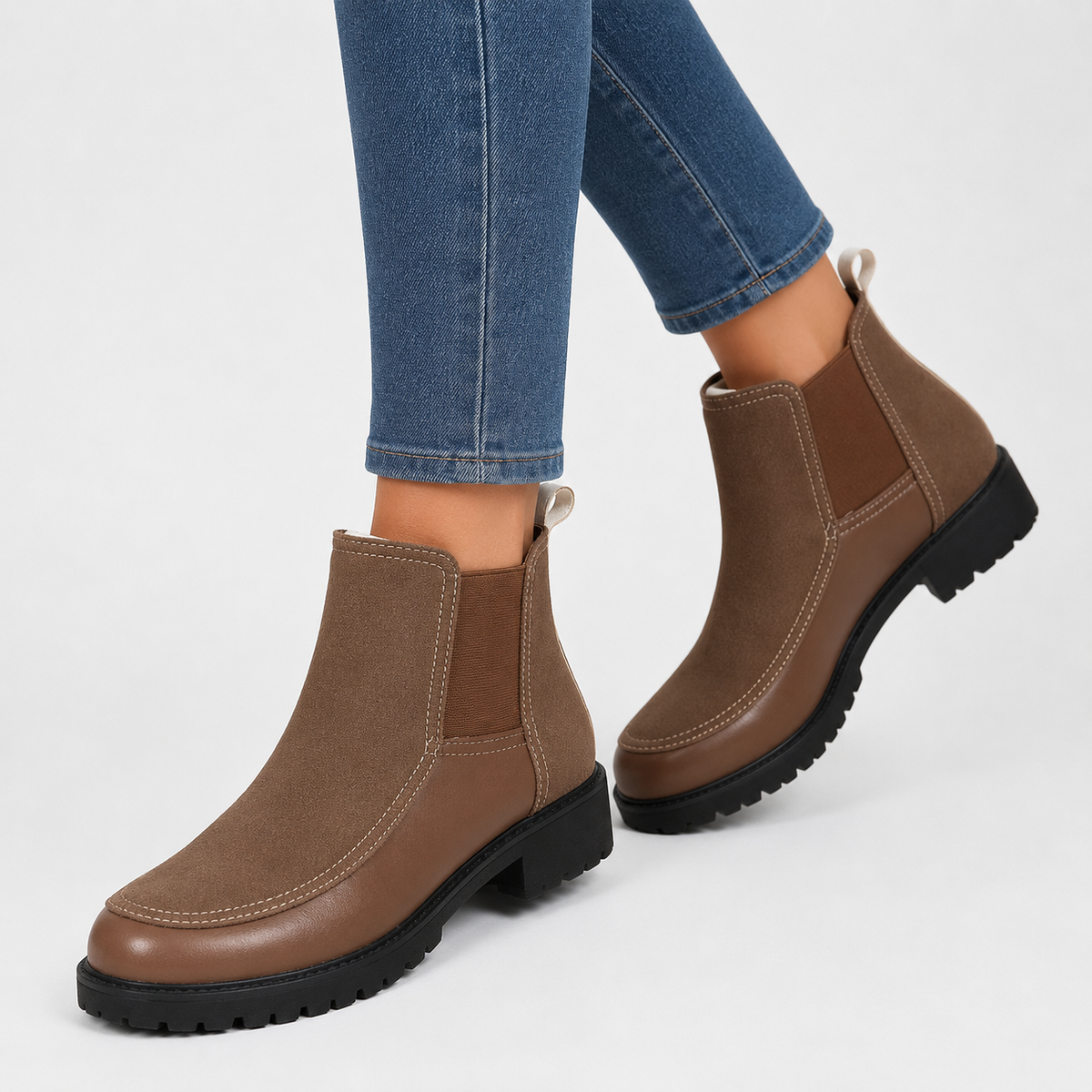 Women's Chunky Platform Ankle Boots