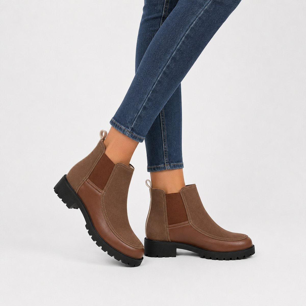 Women's Chunky Platform Ankle Boots